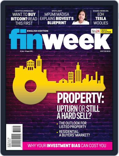 Finweek - English July 25th, 2019 Digital Back Issue Cover