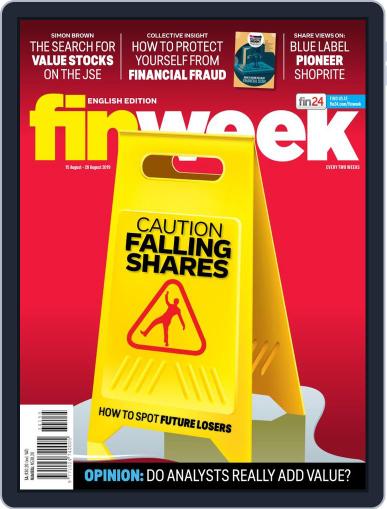 Finweek - English August 15th, 2019 Digital Back Issue Cover