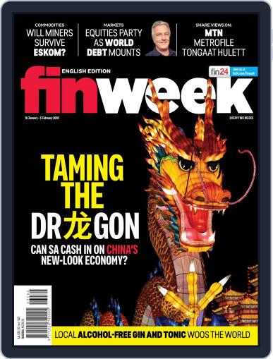 Finweek - English January 16th, 2020 Digital Back Issue Cover