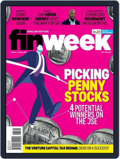 Finweek - English February 6th, 2020 Digital Back Issue Cover