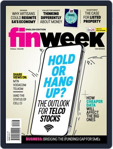 Finweek - English February 20th, 2020 Digital Back Issue Cover