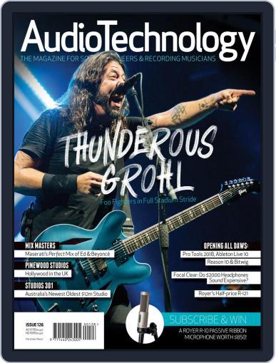 Audio Technology March 1st, 2018 Digital Back Issue Cover