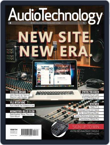 Audio Technology July 1st, 2019 Digital Back Issue Cover