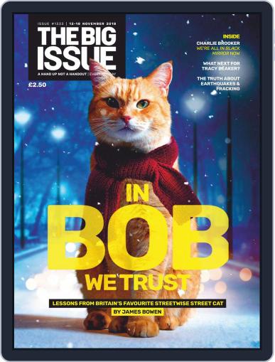 The Big Issue November 12th, 2018 Digital Back Issue Cover