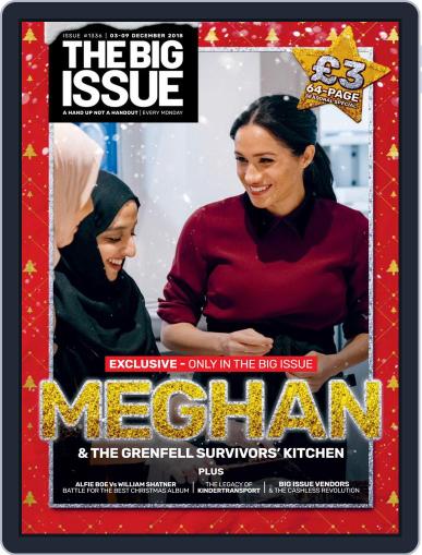 The Big Issue December 3rd, 2018 Digital Back Issue Cover