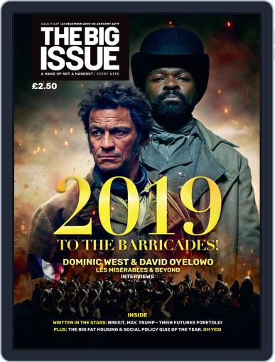 The Big Issue December 27th, 2018 Digital Back Issue Cover