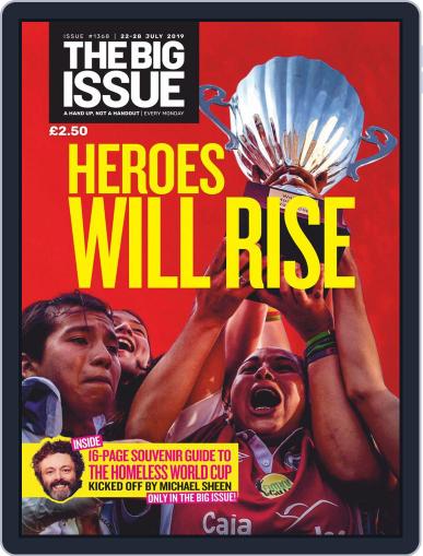 The Big Issue July 22nd, 2019 Digital Back Issue Cover