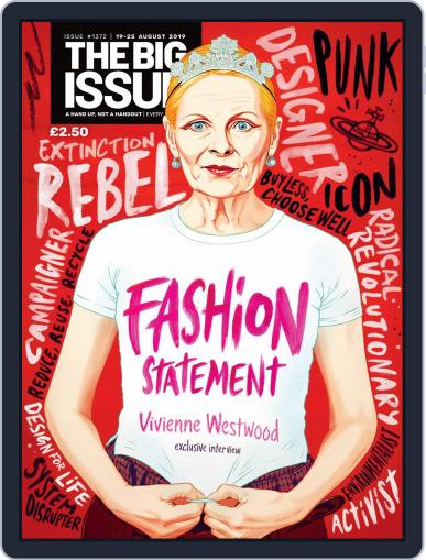 The Big Issue August 19th, 2019 Digital Back Issue Cover