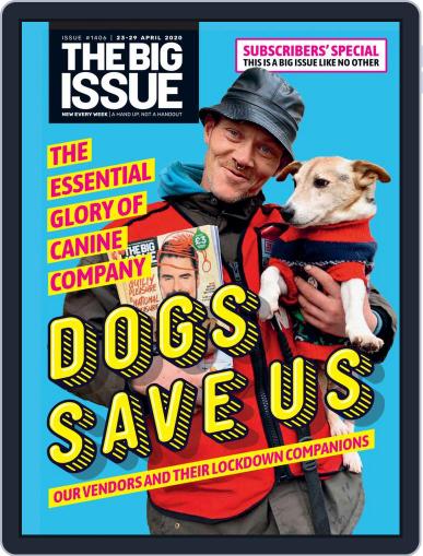 The Big Issue April 23rd, 2020 Digital Back Issue Cover