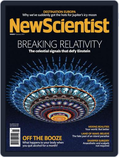 New Scientist International Edition January 3rd, 2014 Digital Back Issue Cover