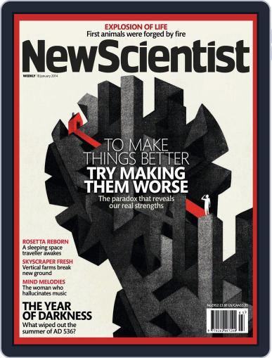 New Scientist International Edition January 17th, 2014 Digital Back Issue Cover
