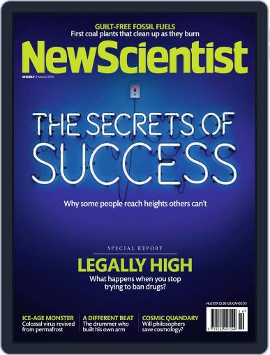 New Scientist International Edition March 7th, 2014 Digital Back Issue Cover