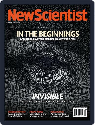 New Scientist International Edition March 21st, 2014 Digital Back Issue Cover