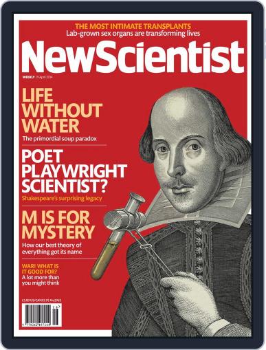 New Scientist International Edition April 18th, 2014 Digital Back Issue Cover