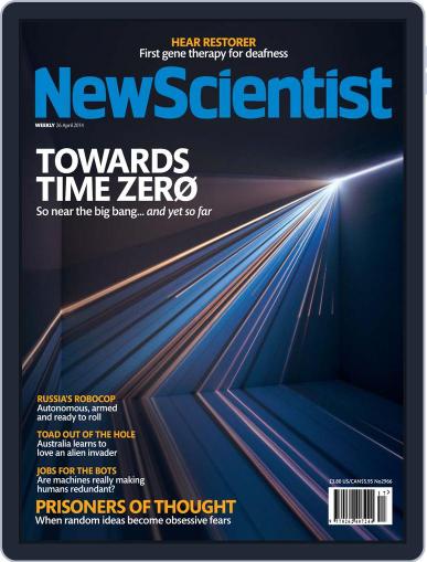 New Scientist International Edition April 25th, 2014 Digital Back Issue Cover