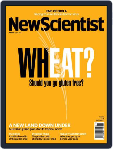New Scientist International Edition July 11th, 2014 Digital Back Issue Cover