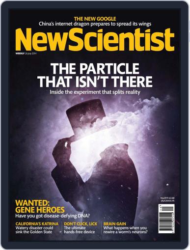 New Scientist International Edition July 25th, 2014 Digital Back Issue Cover