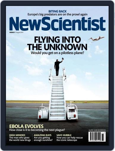 New Scientist International Edition August 8th, 2014 Digital Back Issue Cover