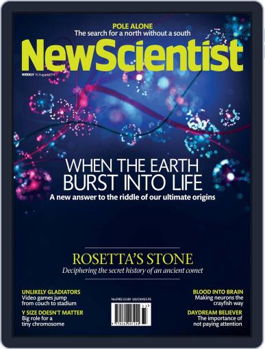 New Scientist International Edition August 15th, 2014 Digital Back Issue Cover