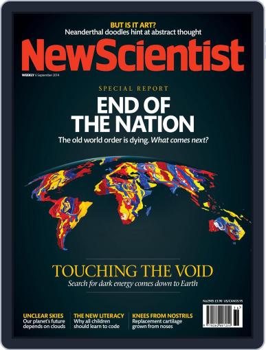 New Scientist International Edition September 5th, 2014 Digital Back Issue Cover
