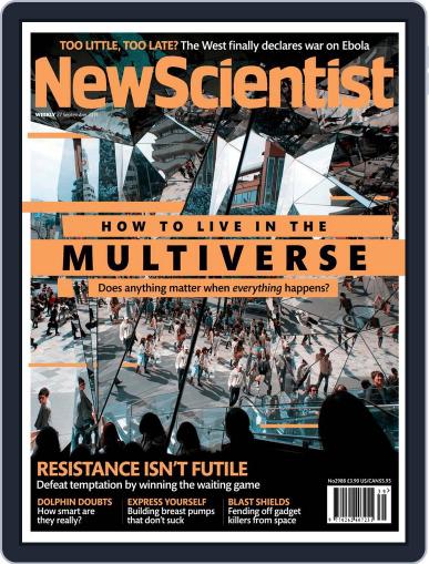 New Scientist International Edition September 26th, 2014 Digital Back Issue Cover