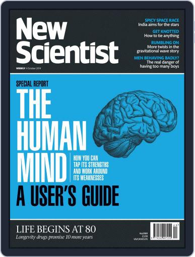 New Scientist International Edition October 3rd, 2014 Digital Back Issue Cover