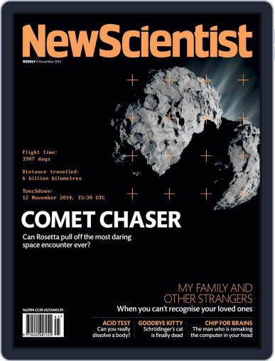 New Scientist International Edition November 7th, 2014 Digital Back Issue Cover