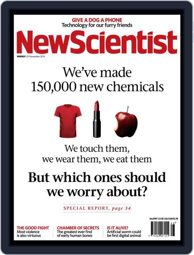 New Scientist International Edition November 28th, 2014 Digital Back Issue Cover