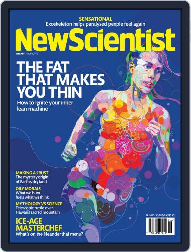 New Scientist International Edition April 18th, 2015 Digital Back Issue Cover