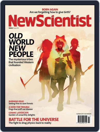 New Scientist International Edition July 4th, 2015 Digital Back Issue Cover