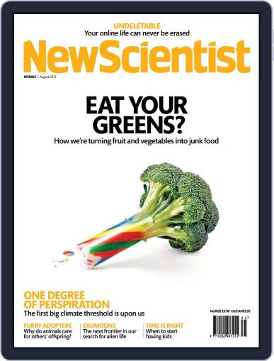 New Scientist International Edition July 31st, 2015 Digital Back Issue Cover