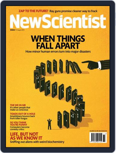New Scientist International Edition August 14th, 2015 Digital Back Issue Cover