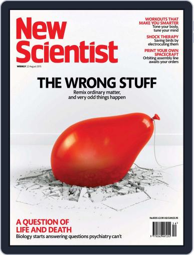 New Scientist International Edition August 21st, 2015 Digital Back Issue Cover