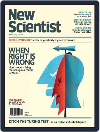 New Scientist International Edition September 25th, 2015 Digital Back Issue Cover