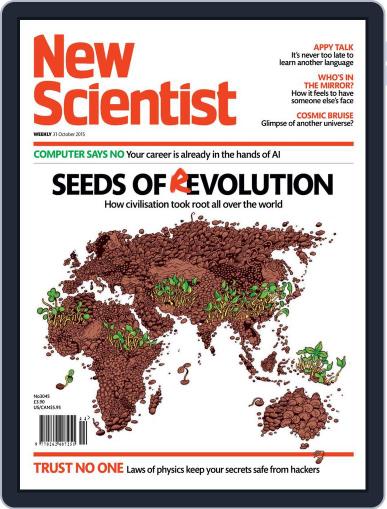 New Scientist International Edition October 30th, 2015 Digital Back Issue Cover