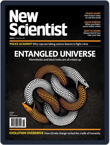 New Scientist International Edition November 6th, 2015 Digital Back Issue Cover