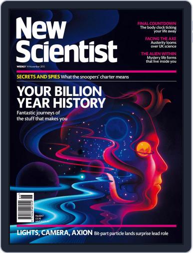 New Scientist International Edition November 13th, 2015 Digital Back Issue Cover