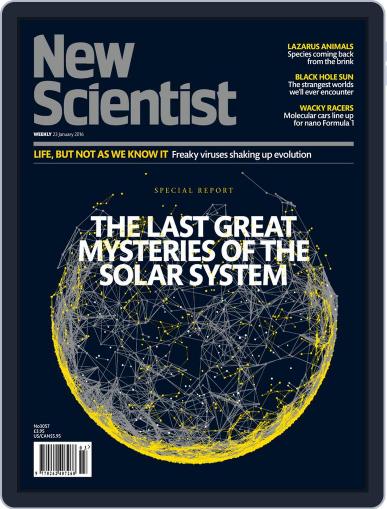 New Scientist International Edition January 22nd, 2016 Digital Back Issue Cover