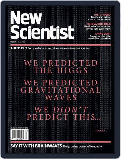 New Scientist International Edition March 4th, 2016 Digital Back Issue Cover