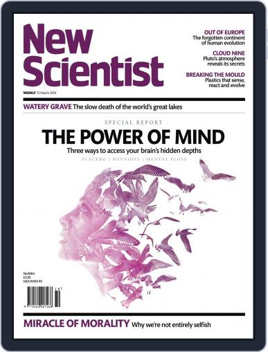 New Scientist International Edition March 11th, 2016 Digital Back Issue Cover