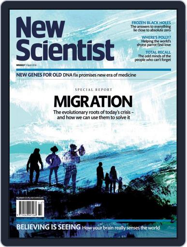 New Scientist International Edition April 8th, 2016 Digital Back Issue Cover