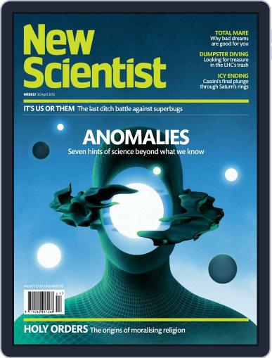 New Scientist International Edition April 29th, 2016 Digital Back Issue Cover