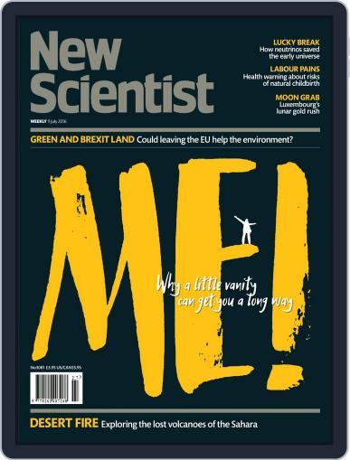 New Scientist International Edition July 8th, 2016 Digital Back Issue Cover