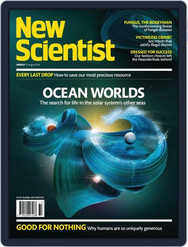 New Scientist International Edition August 12th, 2016 Digital Back Issue Cover