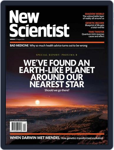 New Scientist International Edition August 27th, 2016 Digital Back Issue Cover
