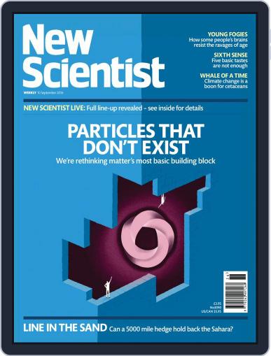 New Scientist International Edition September 10th, 2016 Digital Back Issue Cover
