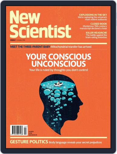 New Scientist International Edition October 1st, 2016 Digital Back Issue Cover