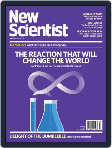 New Scientist International Edition October 8th, 2016 Digital Back Issue Cover