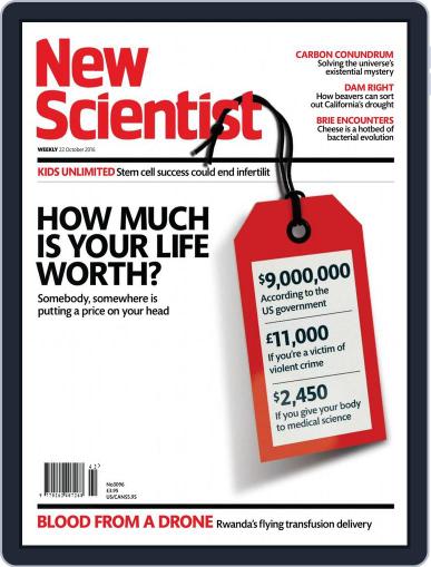 New Scientist International Edition October 22nd, 2016 Digital Back Issue Cover