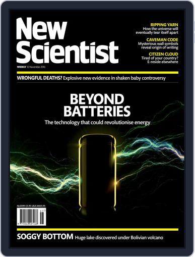 New Scientist International Edition November 12th, 2016 Digital Back Issue Cover